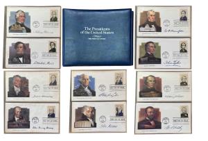 United States of America, First Day Covers of the The Presidents of the United States, 198