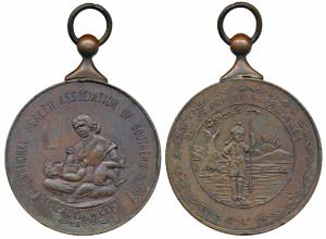 The National Health Association of Southern India, Health Week, Copper Medal, 1930; rev. a