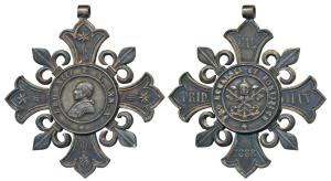 Papal Medal, Pope Leo XIII, Silver Medal, 14g; rev. 1888, Pro Ecclesia Et Pontifics, Prid,