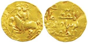 Rukn al-din Ali Mardan (AH 606-609/10; 1210/11-13 AD), Gold Fractional Tanka of 20 Rati, 2