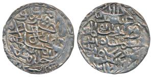 Ghiyath-al-din Azam (792-813; 1389-1410 AD), Silver Tanka, 10.91g, Hadrat Firuzabad Mint, 