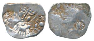 Archaic Punch-marked, Kalinga Janapada, Silver Karshapana, 3.34g, four major punches showi