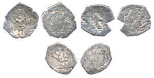 Archaic Punch Marked Coinage, attributed to Saurashtra Janapada (c. 450-300 BC), Silver ¼ 