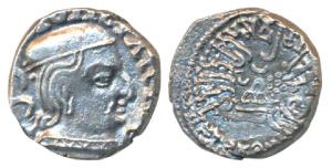 Western Kshatrapas, Kardamaka Family, Viradaman, son of Damsena (234-238 AD), as Kshatrapa