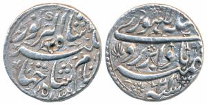 Jahangir (AH 1014-1037; 1605-1627 AD), Silver Rupee, 11.41g, Lahore Mint, Bada Bar Hamesha