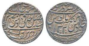 Dar us-Sarur Saharanpur Mint, Silver Rupee, 11.16g, in the name of Shah Alam II, AH 1207/3