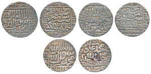 Islam Shah Suri (AH 952-960; 1545-1552 AD), Silver Rupee, 11.32g & 11.31g, Gwalior Mint by
