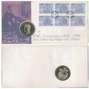 Great Britain, Edward VIII, Private issue to commemorate the 60th Anniversary of his abdic