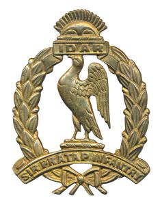 Idar State, Bronze, coat of arms of the state, an Eagle within a wreath with rising sun ab