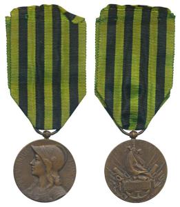 France, Siege of Paris Medal (in the Franco Prussian war, 1870-71), Bronze, 13.86g, obv. l