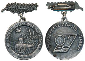 France, Prisoner of War, Silver, 19.56g, awarded to surviving prisoners of war of second w