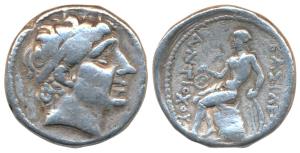 Seleucid Kings of Syria, Antiochos I Soter (281-261 BC), Silver Tetradrachm, 16.87g, obv. 