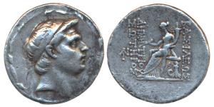 Seleucid Kings of Syria, Demetrius I (162-150 BC), Silver Tetradrachm, 16.80g, obv. diadem