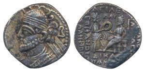 Parthian Kingdom, Vologases III (105-147 AD), Billon Tetradrachm, 10.86g, Seleucia on the 