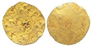 Rashtrakutas / Chalukyas of Kalyani or their feudatories (c. 900-1000 AD), Gold Gadyana, 3