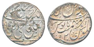 Shah Alam II (AH 1174-1221; 1759-1806 AD), Silver Rupee, 11.24g, Gokulgarh Mint, Local Gov