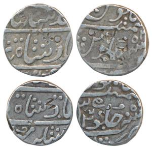 Katak Mint, Silver Rupee, 10.9g, in the name of Ahmed Shah Bahadur, RY 4 (KM 349). Very Fi