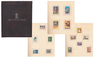 Indian Post and Telegraphs, Album of postage stamps of India, Selected Commemorative and S
