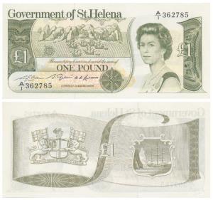 St. Helena, 1 Pound, 1981, (Pick 9). Uncirculated.
