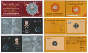 2008 Uncirculated Set, Ter-Centenary of Gur-ta-Gaddi of Shri Guru Granth Sahib, Rupees 10 