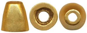 A corner finial of a gold necklace attributed to the ‘Mature Harrappan’ period (c. 2,000-2