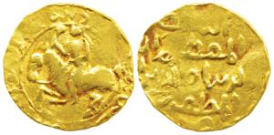 Rukn al-din Ali Mardan (AH 606-609/10; 1210/11-13 AD), Gold Fractional Tanka of 20 Rati, 2