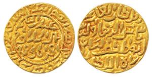 Shams al-din Ilyas Shah (AH 743-758; 1342-1357 AD), Gold Tanka, 10.84g, al Balad Firuzabad