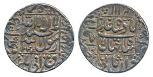 Shah Jahan (AH 1037-1068; 1628-1658 AD), Silver Rupee, 11.38g, Ahmedabad Mint, AH 1044/7, 