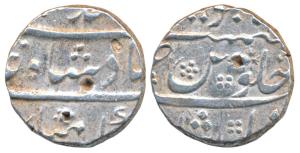 Muhammad Shah, Silver Rupee, 11.40g, Dilshadabad Mint (KM 436.67). Very Fine+.