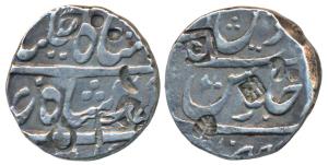 Ganeshpur Chinchur / Chinchwar Mint, Silver Rupee, 11.27g, in the name of Shah Ali Gauhar 