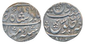 Nizam Ali Khan, Silver Rupee, 11.21g, Daulatabad Mint, in the name of Shah Alam II, AH 119