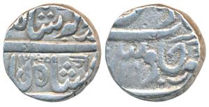 Hyderabad Feudatories, Wanparti, Silver Rupee, 10.91g, Nusratabad Mint, in the name of Muh