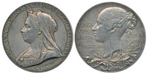 Victoria’s Diamond Jubilee Medal, Silver, 84.32g, 1837-1897, obv. matured bust of the Quee