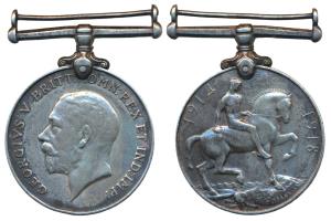 British War Medal 1914-18, George V, Silver, 33.6g, awarded to 2350 Havaldar Jangbahadur S
