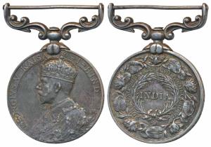 Long Service and Good Conduct, George V, Silver, 39.3g, awarded to 477 Sepoy Jai Ram, 3/15