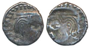 Western Kshatrapas, Kardamaka Family, Rudrasena II, son of Viradaman (255-276 AD), as Maha