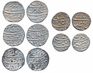 Aurangzeb (AH 1068-1118; 1658-1707 AD), Silver Rupee (5), Mustaqir-ul-Khilafat Akbarabad M