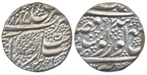 Ranjit Singh, Amritsar Mint, Silver Rupee, 11.14g, Gobindshahi couplet, VS 1885 / 97, a fl