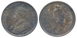 George V, Silver Rupee, 1911, Bombay Mint (Prid 217). About Uncirculated.