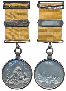 East India Company Medal For Seringapatam, Silver, with loop for suspension, the British L