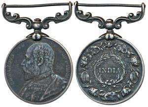 Long Service and Good Conduct, Edward VII, Silver, awarded to 2554 Sawai Viharak Singh 5th