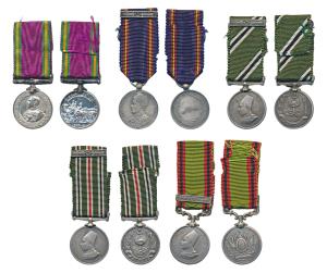 Bahawalpur Miniature Medals (5), all different, Kot Sazbal Campaign 1930-31; Military Gene