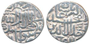 Akbar (AH 963-1014; 1556-1605 AD), Silver Rupee, 11.31g, Dar-ul-Khilafat Agra Mint, Kalima