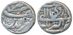 Jahangir, Silver Rupee, 11.32g, Akbarnagar Mint, Month Ardibihisht, RY 20 (KM 145.4). Very