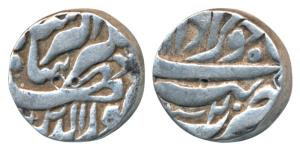 Jahangir, Silver Rupee, 11.27g, Tatta Mint, Month Khurdad, RY 20 (KM 145.17). Very Fine+.