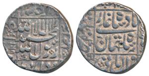 Shah Jahan, Silver Rupee, 11.48g, Khambayat Mint, AH 1068 (KM 235.16). Very Fine+, Scarce.