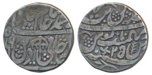 Faizullah Khan (AH 1167-1208; 1754-1794 AD), Silver Rupee, 10.99g, Qasbah Panipat Mint, in