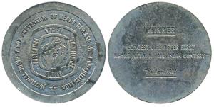 National Society For Prevention Of Heart Disease and Rehabilitation, Copper Nickel Medal, 